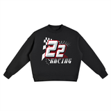Fleece Side (Racer) Slit Crewneck Sweatshirt